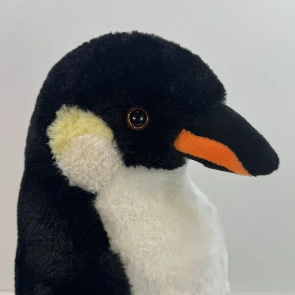 Emperor Penguin Plush Stuffed Animal Toy 15" Tall By Kellytoy - Picture 6 of 14